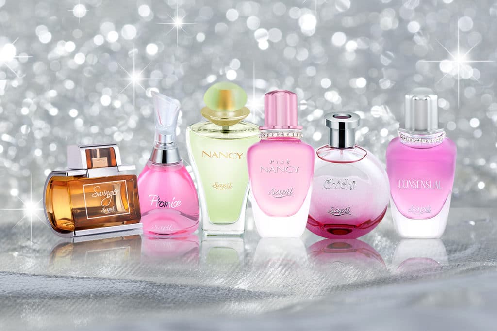 Variety of Women Perfumes